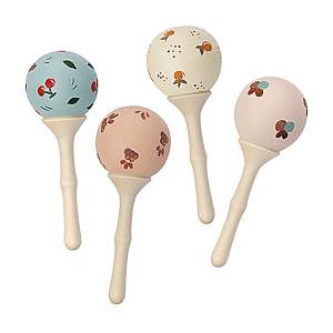 Погремушка-маракас LUKNO, персик